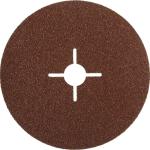 Круг 125х22мм, P80,  шлифовальный ЗУБР ″ПРОФИ″ фибровый, для УШМ 35585-125-080