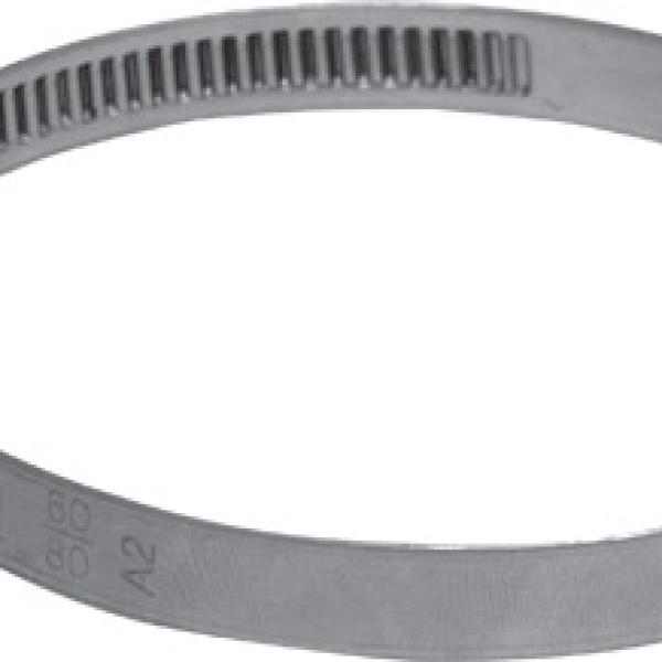 Хомут 9х14 мм обжимной нержавеющая сталь со сваркой FIT 64272