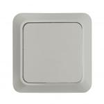 Выключатель 1 кл о/у 10А белый  BOLLETO 7021