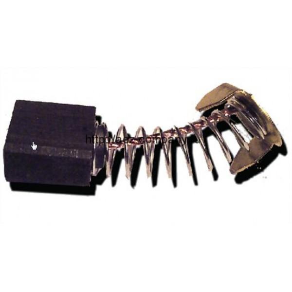 Щётки 7х13х16 графит. с нак. Пружина пятак-уши (Калибр МШУ 230/2100)