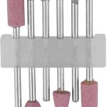 Насадки шлифовальные абразивные с оправкой, оксид алюминия, 6 предм.STAYER 29920-H6