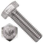 Болт 6х25х25х1 DIN 933 ГОСТ 7805-70 ISO 4017 шестигранный нержавеющая сталь А2