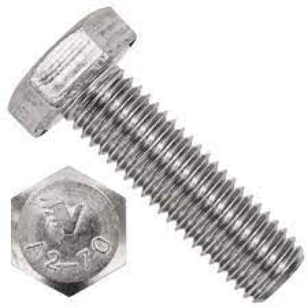 Болт 6х16х16х1 DIN 933 ГОСТ 7805-70 ISO 4017 шестигранный нержавеющая сталь А2